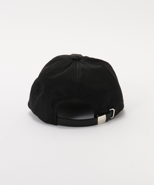 KIJIMA TAKAYUKI（キジマ　タカユキ）の「KIJIMA TAKAYUKI SATIN 6PANEL CAP WYYY261242：キャップ（キャップ・レディース・ブラック・FREE）」の6枚目の写真