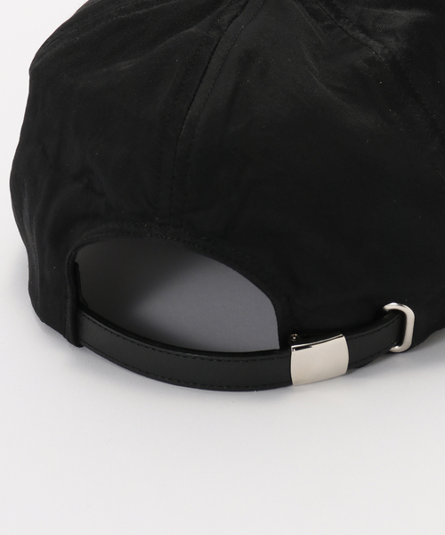 KIJIMA TAKAYUKI（キジマ　タカユキ）の「KIJIMA TAKAYUKI SATIN 6PANEL CAP WYYY261242：キャップ（キャップ・レディース・ブラック・FREE）」の9枚目の写真