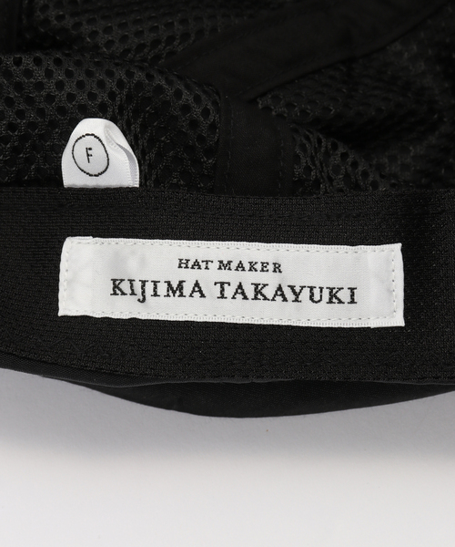 KIJIMA TAKAYUKI（キジマ　タカユキ）の「KIJIMA TAKAYUKI SATIN 6PANEL CAP WYYY261242：キャップ（キャップ・レディース・ブラック・FREE）」の10枚目の写真