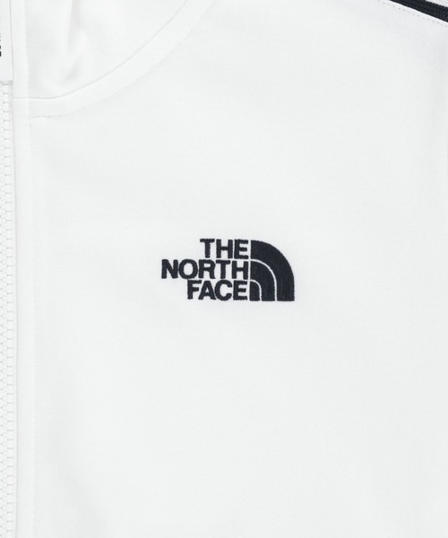 THE NORTH FACE(ザノースフェイス)の「【韓国限定・日本未入荷】 THE NORTH FACE W'S TNF TRACK JACKET / ノースフェイス TNFトラックジャケット ショート丈 薄手 レディース(ブルゾン・レディース・ブラック/オフホワイト/ライトピンク・L/M/S)」の6枚目の写真