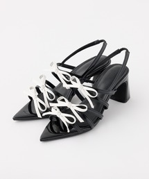 one after another NICE CLAUP | リボンミュールサンダル(サンダル)