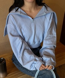 BLUE×PALANG（ブルーパラン）の「SET HALF ZIP SWEAT（スウェット）」