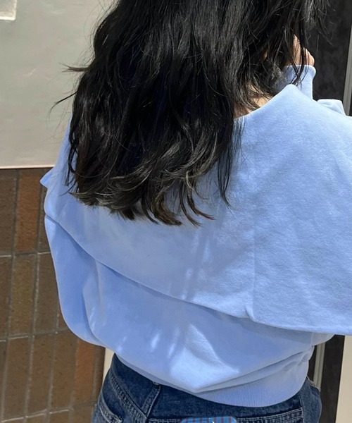 BLUE×PALANG（ブルーパラン）の「SET HALF ZIP SWEAT（スウェット・レディース・ブルー・FREE）」の11枚目の写真