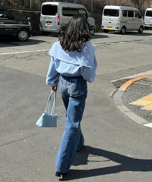 BLUE×PALANG（ブルーパラン）の「SET HALF ZIP SWEAT（スウェット・レディース・ブルー・FREE）」の14枚目の写真