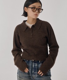 Perushu（ペルーシュ）の「長袖ポロシャツ（ポロシャツ）」