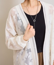 LHELBIE | メッシュレースカーディガン(Tシャツ/カットソー)