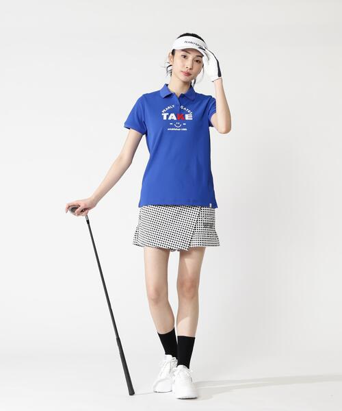 PEARLY GATES(パーリーゲイツ)の「綿ライクNY/PUハイストレッチラップ風ショートパンツ(その他パンツ・レディース・ホワイト系その他・LARGE/MEDIUM/SMALL)」の6枚目の写真