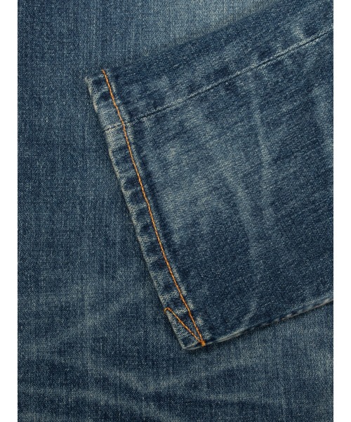 Nudie Jeans（ヌーディージーンズ）の「Nudie Jeans/ヌーディージーンズ Lean Dean / スリムテーパードジーンズ / Salty Tracks / レングス30（デニムパンツ・メンズ・ライトインディゴブルー・28/29/30/31/32/33/34/36）」の7枚目の写真