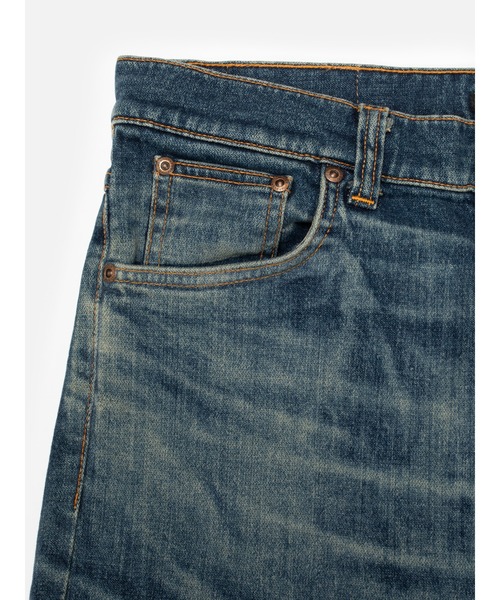 Nudie Jeans（ヌーディージーンズ）の「Nudie Jeans/ヌーディージーンズ Lean Dean / スリムテーパードジーンズ / Salty Tracks / レングス30（デニムパンツ・メンズ・ライトインディゴブルー・28/29/30/31/32/33/34/36）」の8枚目の写真