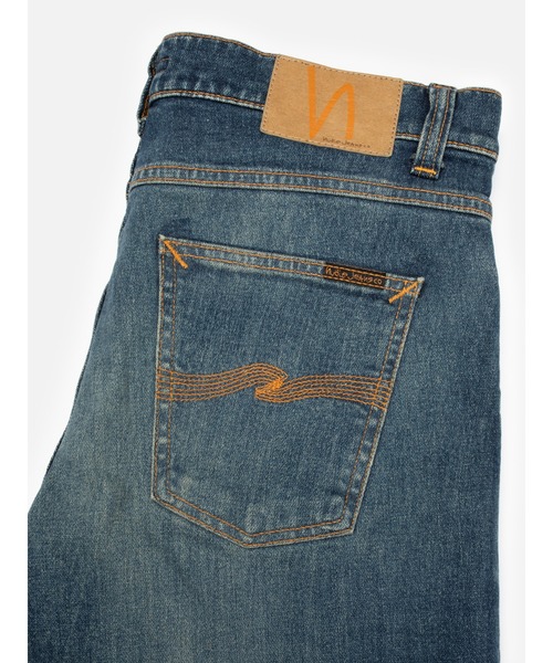 Nudie Jeans（ヌーディージーンズ）の「Nudie Jeans/ヌーディージーンズ Lean Dean / スリムテーパードジーンズ / Salty Tracks / レングス30（デニムパンツ・メンズ・ライトインディゴブルー・28/29/30/31/32/33/34/36）」の2枚目の写真