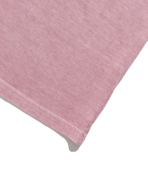 NICE GHOST CLUB(ナイスゴーストクラブ)の「TORNADO LOGO PIGMENT TEE_PINK(NG2GMUT500A)(Tシャツ/カットソー・レディース・ピンク・SMALL/MEDIUM/LARGE)」の7枚目の写真