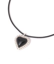 BAYFLOW（ベイフロー）の「ハートコンチョ風コードネックレス（ネックレス）」