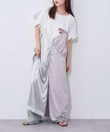 etsinta | 【etsinta】リメイクサテンteeワンピ(ワンピース)