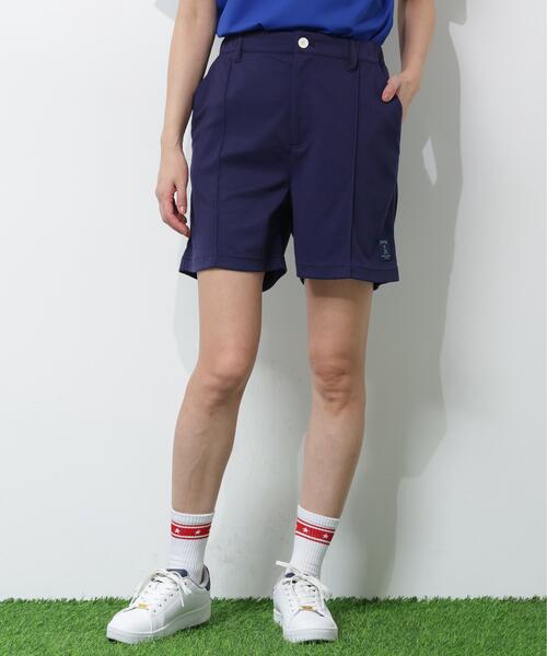 PING(ピン)の「【PING APPAREL】全方向ストレッチダブルフェイスドライミックスアイストーンショートパンツ <NATIVE> (LADIES)(その他パンツ・レディース・ホワイト/ネイビー/グレー/ブルー・L/LL/XS/S/M)」の1枚目の写真