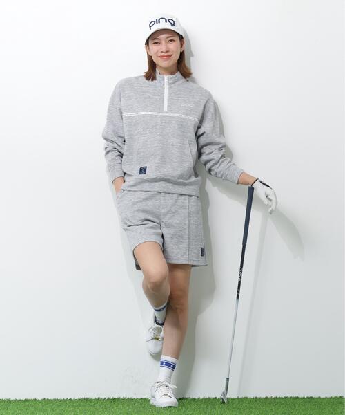 PING(ピン)の「【PING APPAREL】全方向ストレッチダブルフェイスドライミックスアイストーンショートパンツ <NATIVE> (LADIES)(その他パンツ・レディース・ホワイト/ネイビー/グレー/ブルー・L/LL/XS/S/M)」の6枚目の写真
