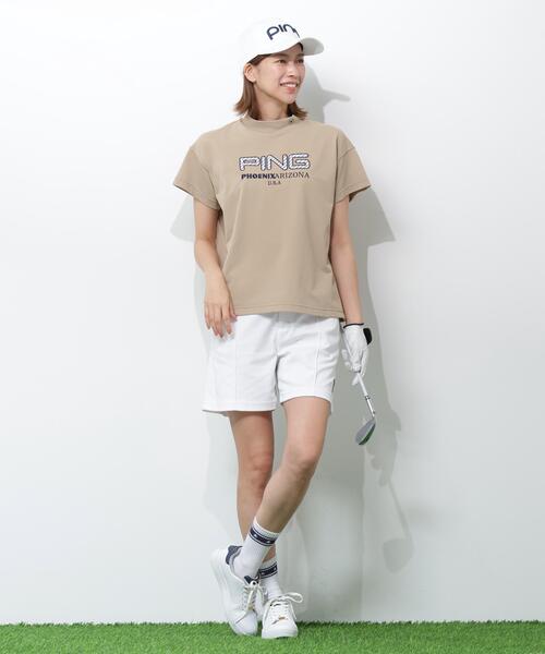 PING(ピン)の「【PING APPAREL】全方向ストレッチダブルフェイスドライミックスアイストーンショートパンツ <NATIVE> (LADIES)(その他パンツ・レディース・ホワイト/ネイビー/グレー/ブルー・L/LL/XS/S/M)」の12枚目の写真