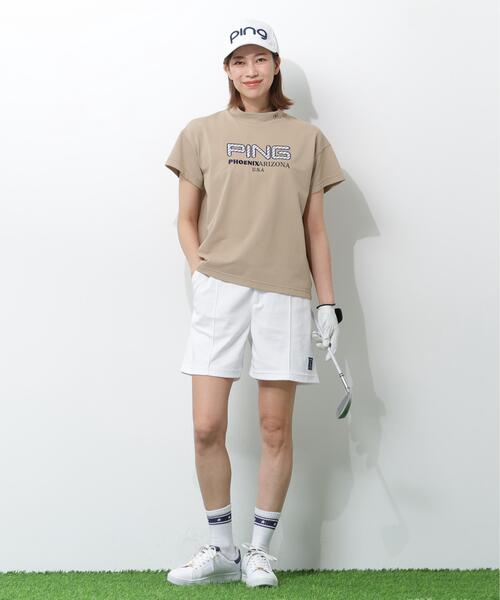 PING(ピン)の「【PING APPAREL】全方向ストレッチダブルフェイスドライミックスアイストーンショートパンツ <NATIVE> (LADIES)(その他パンツ・レディース・ホワイト/ネイビー/グレー/ブルー・L/LL/XS/S/M)」の13枚目の写真