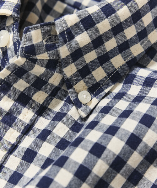 NAUTICA（ノーティカ）の「NAUTICA/ノーティカ ワンウォッシュ ギンガムチェック ロングスリーブ BDシャツ（シャツ/ブラウス・メンズ・ブラック/ネイビー/レッド・LARGE/MEDIUM/X-LARGE）」の13枚目の写真