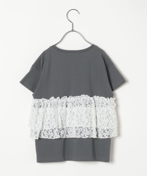 LEPSIM（レプシィム）の「【KIDS】アソートドッキングプルオーバーSS　671743（Tシャツ/カットソー・キッズ・チャコールグレー/ホワイト系その他/ブルー系その他・130/120/140）」の16枚目の写真