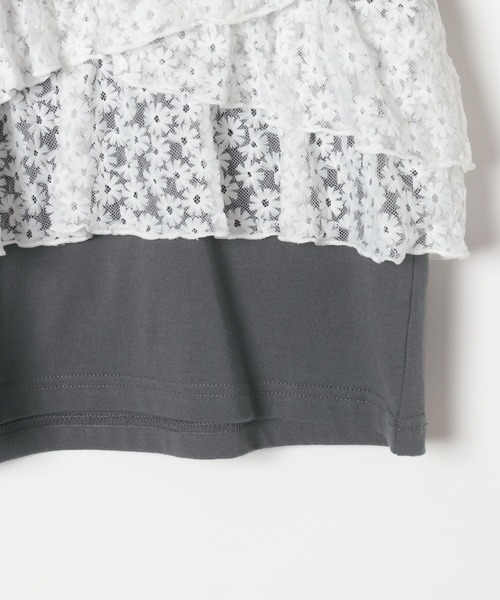 LEPSIM（レプシィム）の「【KIDS】アソートドッキングプルオーバーSS　671743（Tシャツ/カットソー・キッズ・チャコールグレー/ホワイト系その他/ブルー系その他・130/120/140）」の19枚目の写真