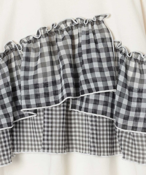 LEPSIM（レプシィム）の「【KIDS】アソートドッキングプルオーバーSS　671743（Tシャツ/カットソー・キッズ・チャコールグレー/ホワイト系その他/ブルー系その他・130/120/140）」の21枚目の写真