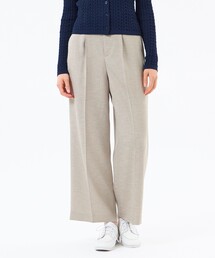 【WEB&一部店舗限定】ドライタッチオックスワイドパンツ