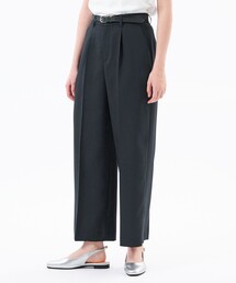 【WEB&一部店舗限定】ドライタッチオックスワイドパンツ