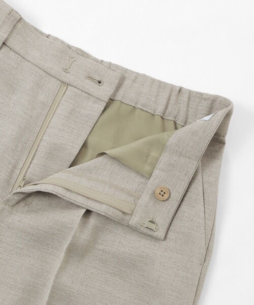 MACKINTOSH PHILOSOPHY(マッキントッシュ フィロソフィー)の「【WEB&一部店舗限定】ドライタッチオックスワイドパンツ(その他パンツ・レディース・ベージュ/ダークネイビー・38/36)」の9枚目の写真