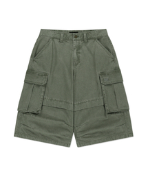 CARGO BERMUDA PANTS - LIGHT KHAKI
