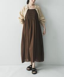 URBAN RESEARCH（アーバンリサーチ）の「コットンギャザーキャミワンピース（ワンピース）」