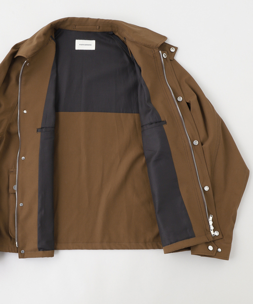 markaware（マーカウェア）の「MARKAWARE（マーカウェア）SHORT FIELD BLOUSON（その他アウター・メンズ・ブラック/ブラウン・3/2）」の4枚目の写真