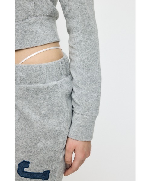 MOUSSY(マウジー)の「JC TERRY CLOTH ジップフ―ディー(スウェット・レディース・グレー/ピンク/ネイビー・FREE)」の14枚目の写真