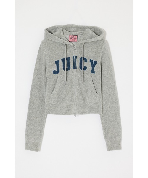 MOUSSY(マウジー)の「JC TERRY CLOTH ジップフ―ディー(スウェット・レディース・グレー/ピンク/ネイビー・FREE)」の16枚目の写真