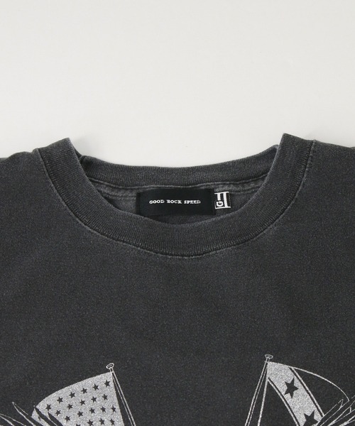 GOOD ROCK SPEED(グッドロックスピード)の「EagleロゴT(Tシャツ/カットソー・レディース・チャコールグレー・FREE)」の17枚目の写真