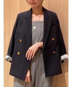 Loose Double Breasted 6B Blazer / ルーズダブルブレスト6Bブレザー