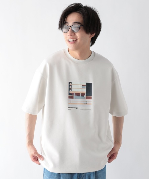 GLOBAL WORK（グローバルワーク）の「ライトクッションCOOLロゴ/670362（Tシャツ/カットソー・メンズ・ホワイト/ホワイト系その他2/チャコールグレー/ネイビー・SMALL/X-LARGE/MEDIUM/LARGE）」の9枚目の写真