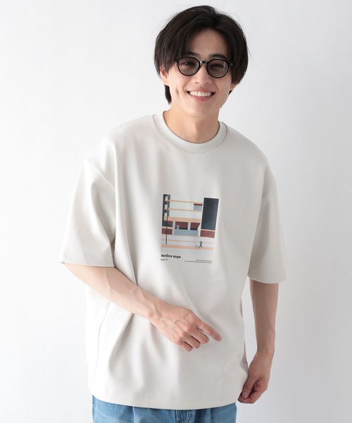 GLOBAL WORK（グローバルワーク）の「ライトクッションCOOLロゴ/670362（Tシャツ/カットソー・メンズ・ホワイト/ホワイト系その他2/チャコールグレー/ネイビー・SMALL/X-LARGE/MEDIUM/LARGE）」の10枚目の写真