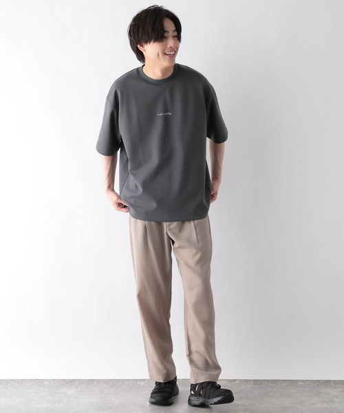 GLOBAL WORK（グローバルワーク）の「ライトクッションCOOLロゴ/670362（Tシャツ/カットソー・メンズ・ホワイト/ホワイト系その他2/チャコールグレー/ネイビー・SMALL/X-LARGE/MEDIUM/LARGE）」の11枚目の写真