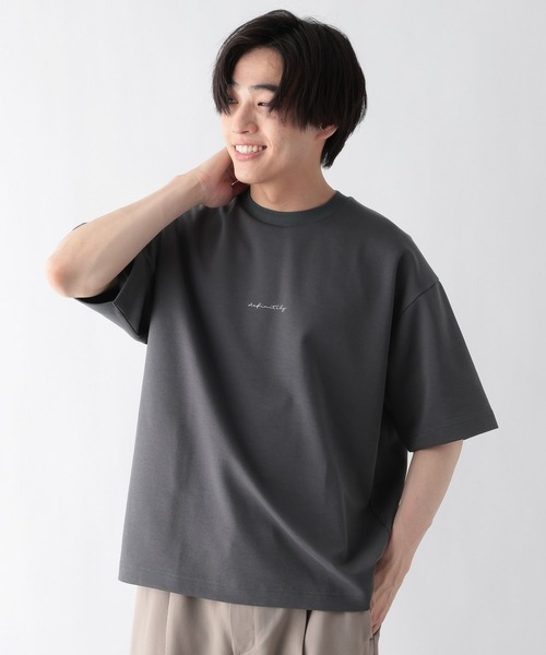 GLOBAL WORK（グローバルワーク）の「ライトクッションCOOLロゴ/670362（Tシャツ/カットソー・メンズ・ホワイト/ホワイト系その他2/チャコールグレー/ネイビー・SMALL/X-LARGE/MEDIUM/LARGE）」の15枚目の写真