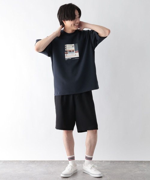 GLOBAL WORK（グローバルワーク）の「ライトクッションCOOLロゴ/670362（Tシャツ/カットソー・メンズ・ホワイト/ホワイト系その他2/チャコールグレー/ネイビー・SMALL/X-LARGE/MEDIUM/LARGE）」の21枚目の写真