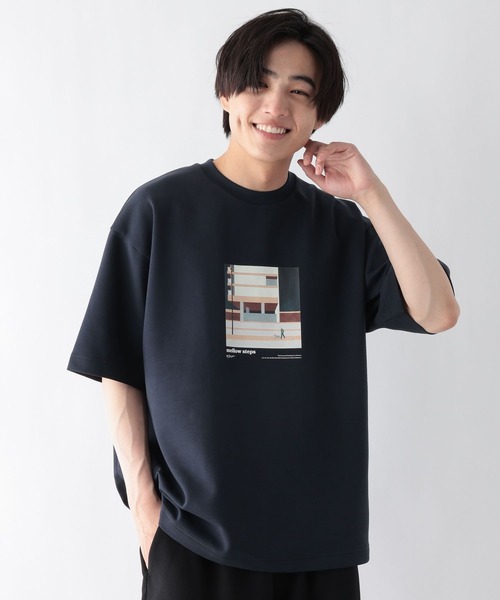 GLOBAL WORK（グローバルワーク）の「ライトクッションCOOLロゴ/670362（Tシャツ/カットソー・メンズ・ホワイト/ホワイト系その他2/チャコールグレー/ネイビー・SMALL/X-LARGE/MEDIUM/LARGE）」の22枚目の写真