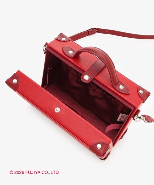 Afternoon Tea(アフタヌーンティー)の「ミニトランク型バッグ/Peko(ハンドバッグ・レディース・レッド・ONE SIZE)」の4枚目の写真