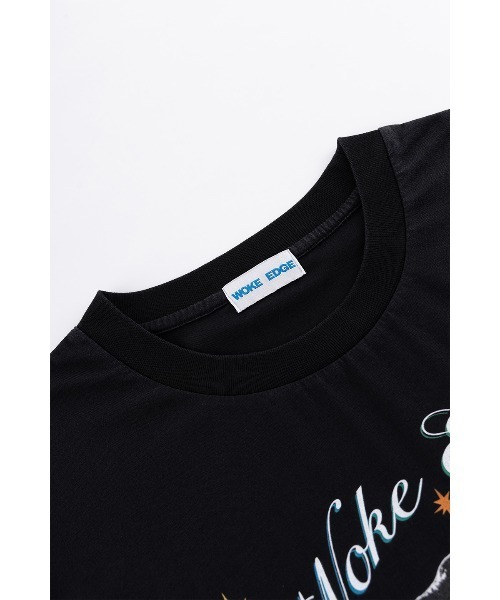 WOKE EDGE(ウォークエッジ)の「Tシャツ|Skull Star Tee|WOKE EDGE(キャップ・メンズ・ブルー/ブラック・MEDIUM/X-LARGE/LARGE)」の5枚目の写真