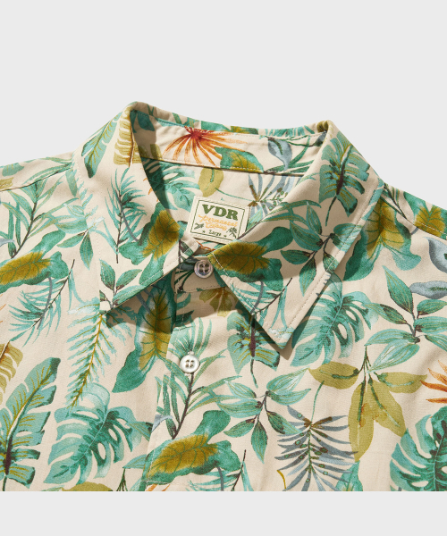 VDR（ブイディアール）の「BUTTON-UP HAWAIIAN SHIRT [Light Beige]（シャツ/ブラウス・メンズ・その他・MEDIUM/LARGE/X-LARGE）」の3枚目の写真