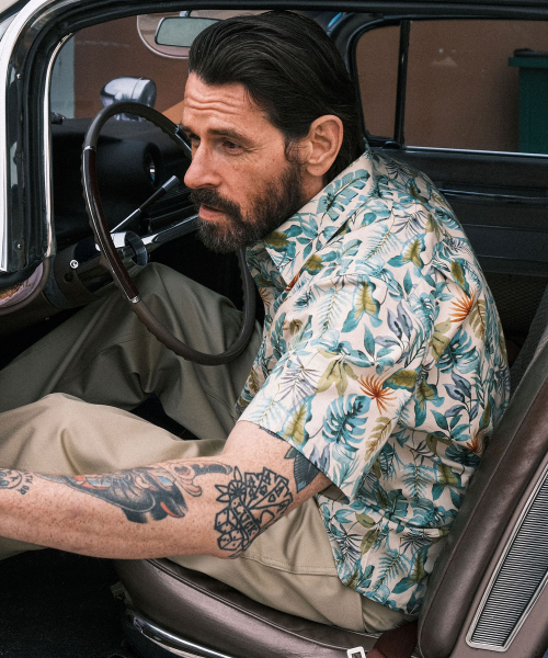 VDR（ブイディアール）の「BUTTON-UP HAWAIIAN SHIRT [Light Beige]（シャツ/ブラウス・メンズ・その他・MEDIUM/LARGE/X-LARGE）」の6枚目の写真