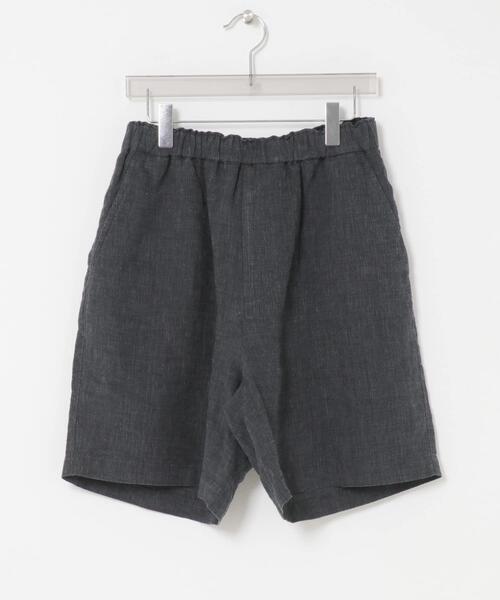 URBAN RESEARCH(アーバンリサーチ)の「LINEN CHAMBRAY SHORTS(その他パンツ・メンズ・ブラック/カーキ/ネイビー・MEDIUM/LARGE)」の10枚目の写真