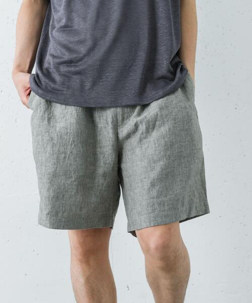 URBAN RESEARCH(アーバンリサーチ)の「LINEN CHAMBRAY SHORTS(その他パンツ・メンズ・ブラック/カーキ/ネイビー・MEDIUM/LARGE)」の18枚目の写真