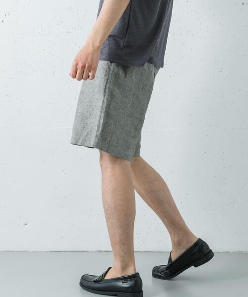 URBAN RESEARCH(アーバンリサーチ)の「LINEN CHAMBRAY SHORTS(その他パンツ・メンズ・ブラック/カーキ/ネイビー・MEDIUM/LARGE)」の19枚目の写真