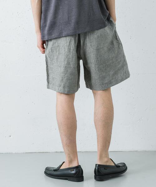 URBAN RESEARCH(アーバンリサーチ)の「LINEN CHAMBRAY SHORTS(その他パンツ・メンズ・ブラック/カーキ/ネイビー・MEDIUM/LARGE)」の20枚目の写真