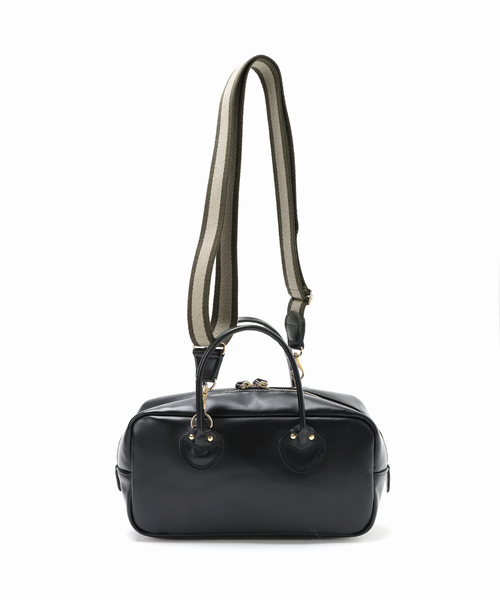 FRAMeWORK(フレームワーク)の「≪WEB限定 / 追加≫YOUNGOLSEN 別注 CHARM WIDE BOTTLE BAG(ショルダーバッグ・レディース・ブラウン/ブラック・FREE)」の9枚目の写真